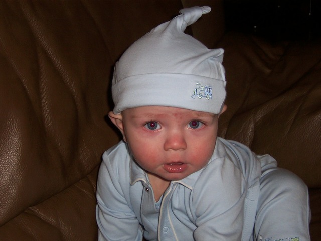 Zachary dressed as an elf