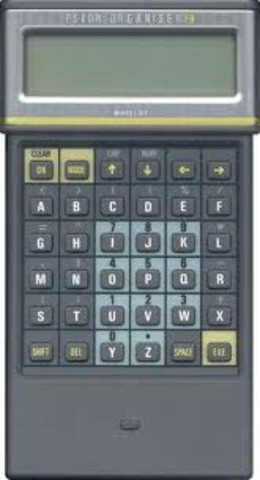 Psion organiser handheld computer