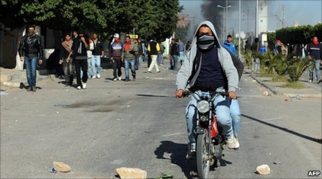 Tunisia riot