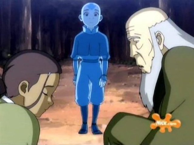 Aang enters the Spirit World for the first time.