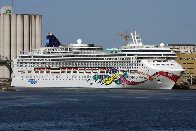 The first boat I went on that was in the seas