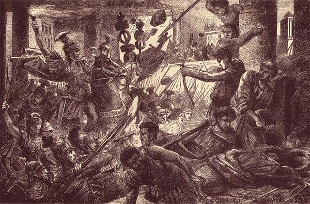 The Roman General Sulla captures Athens