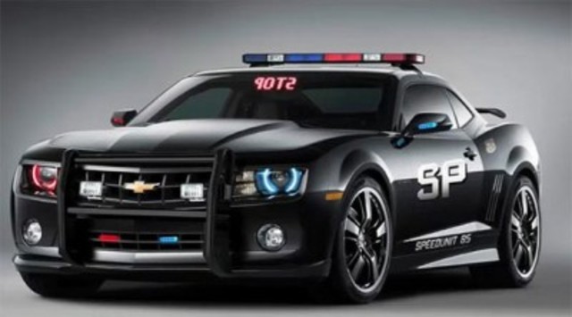 2012 police chevy camaro