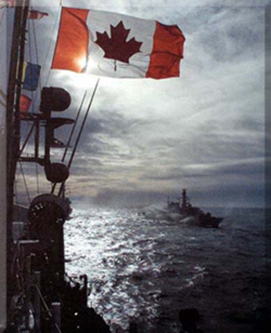 The creation of the Canadian Navy