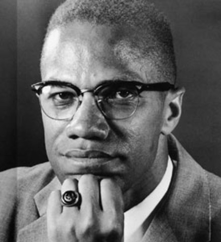 Malcolm X was born in Omaha, Nebraska and later moved.  Malcolm X was a civil rights activist.