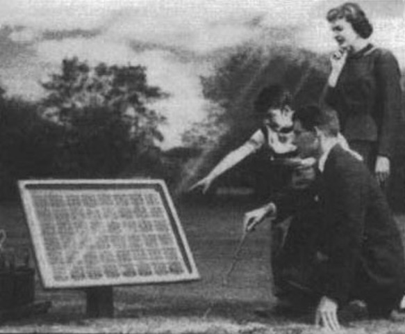 The First Solar Cell