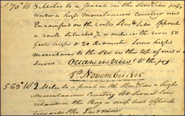 Clark Sees the Ocean