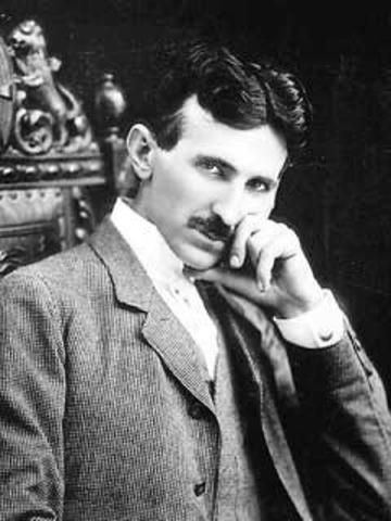 Nikola Tesla invents the Alternating Current (AC) electrical current system.