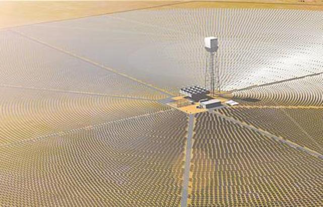 Solar Energy Generating Systems in the Mojave Desert