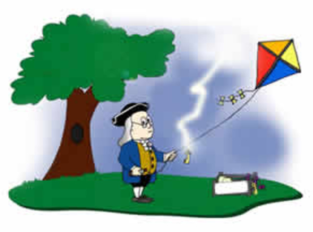 Benjamin Frankilin Harnesses Electricity