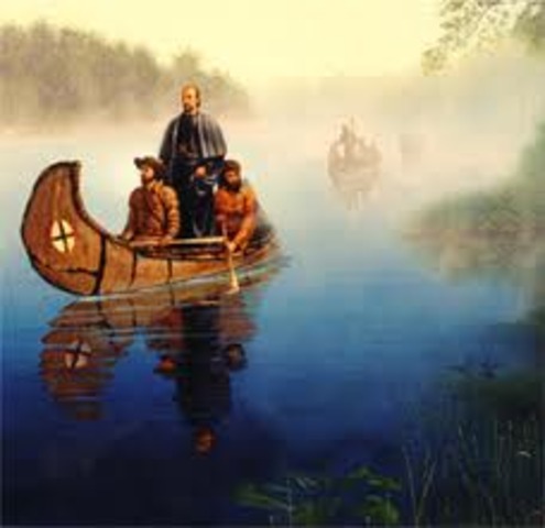 Jacques Marquette and Louis Jolliet explore Illinois