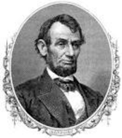 Illinois resident Abe Lincoln is elected president