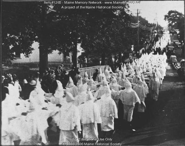 Ku Klux Klan Parade