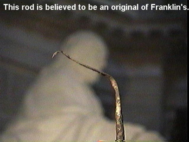 Ben Frankin invents lightening rod, proves lightening is electricity with the famous kite experiment.