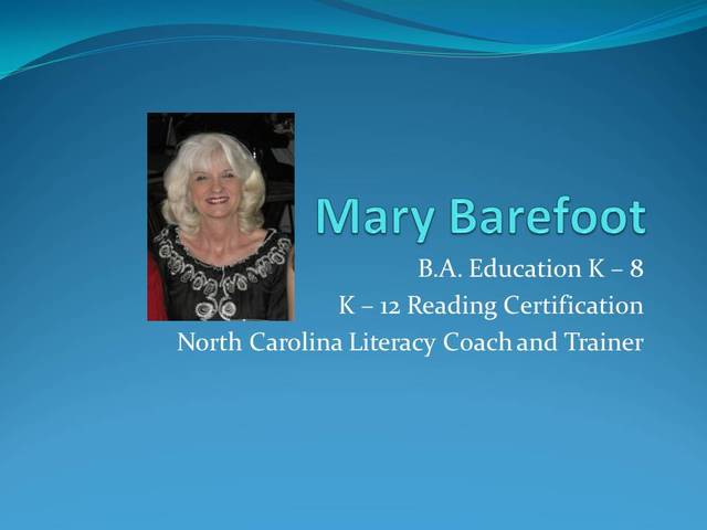 Mary begins teaching