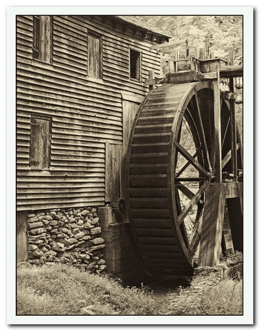 Hydropower used to manufacture cloth