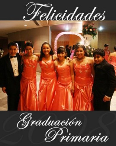 mi graduacion de la primaria