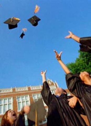 graduacion de la preparatoria