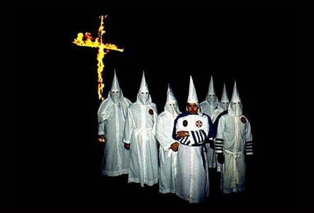 KKK Cross Burning