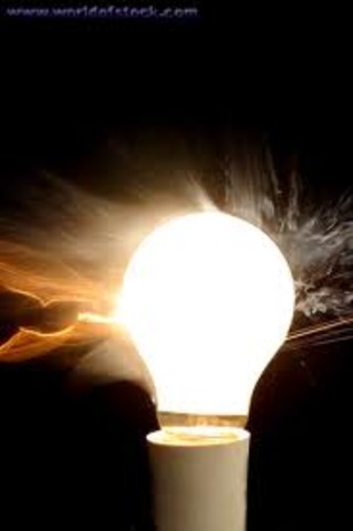 First Electric Light Created