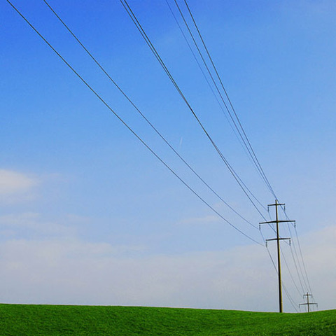 AC powerline was opened.