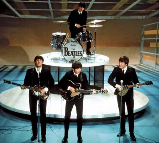 Beatles play Ed Sullivan