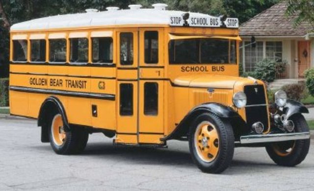 School busses must be yellow