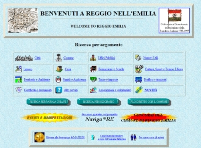 Prima versione (1996 - 1999)