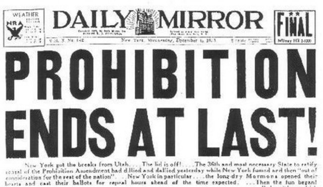 The End of Prohibition