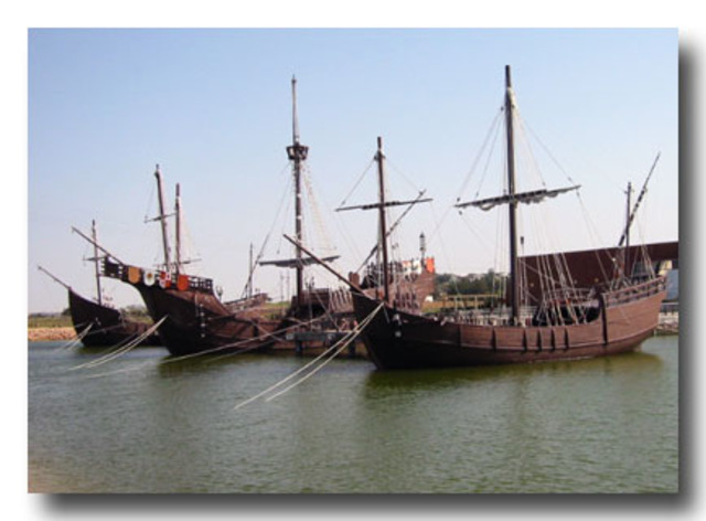 Naves de la expedición