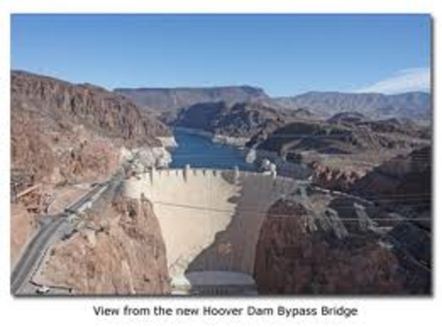 The Hoover Dam was built.