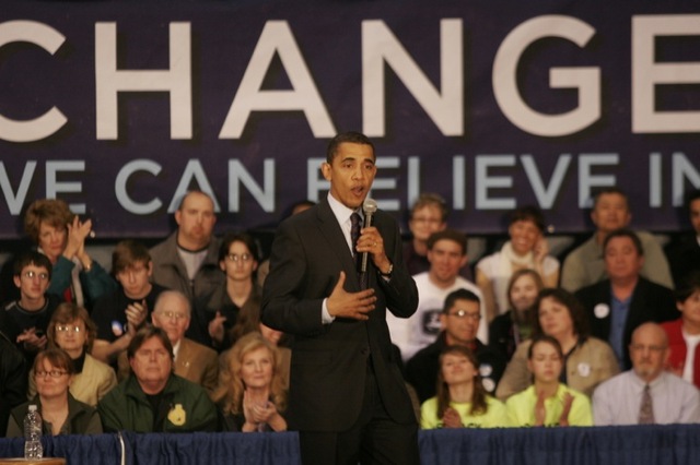 President Obama elected