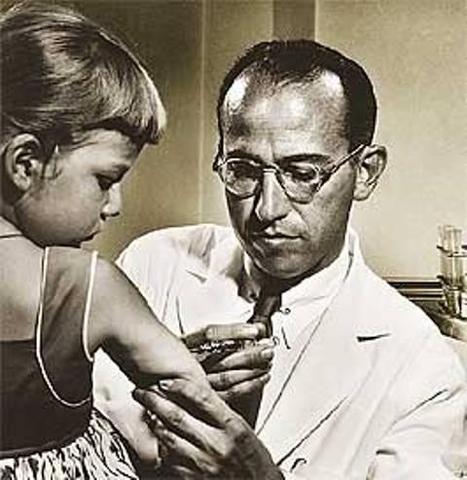 Polio vaccine announced to the world