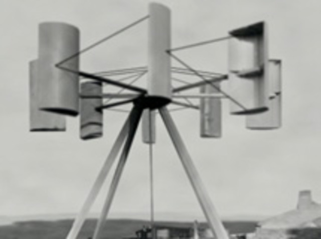 first battery charging wind turbine