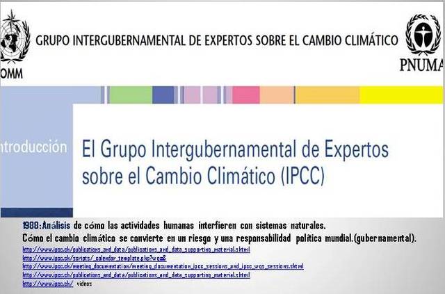 Grupo Intergubernamentalde Expertos sobre el Cambio Climático