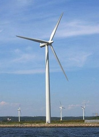 First wind power usage for electricity