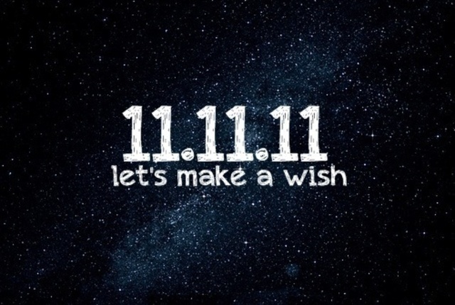 Her wish on 11.111.11. at 11:11pm