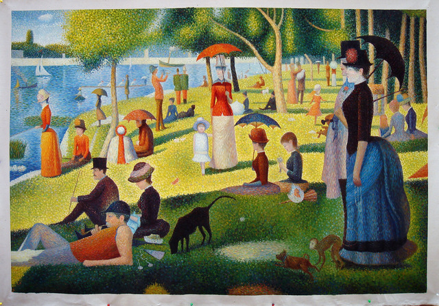 Georges Seurat, A Sunday Afternoon on the Island of La Grande Jatte