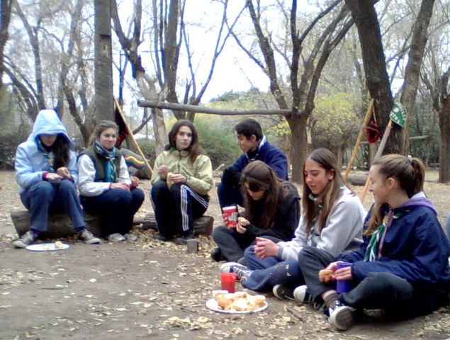 Merienda en Comunidad