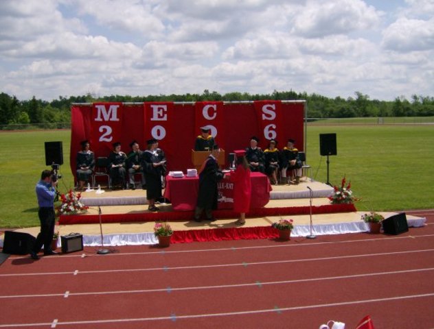 My high school graduation