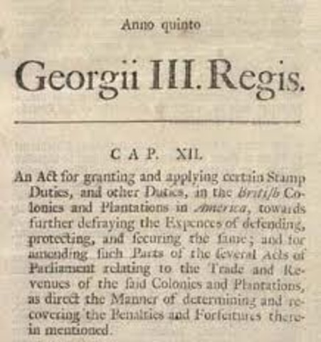 The Stamp Act