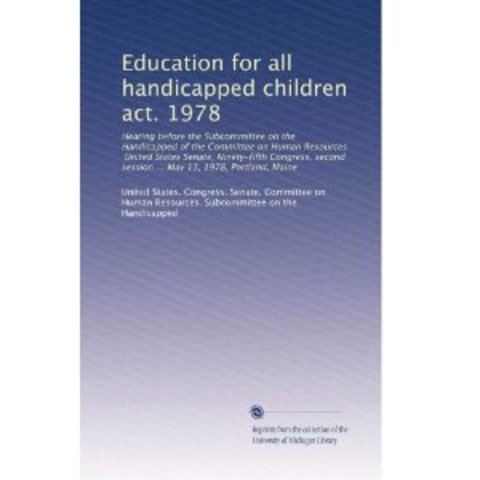 The Education for All Handicapped Children Act 1975
