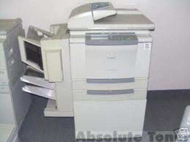 Big Xerox Machine is gone - No more paper!