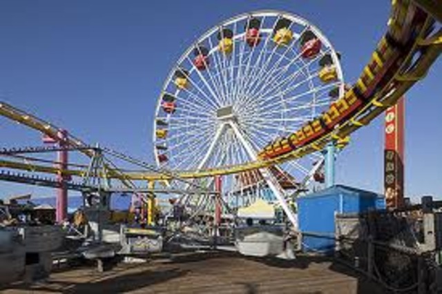 Santa Monica Pier and Beach