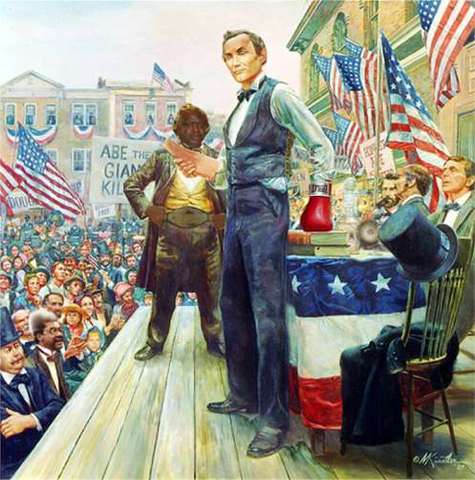 The Lincoln – Douglas Debates Begin (VUS.6e)