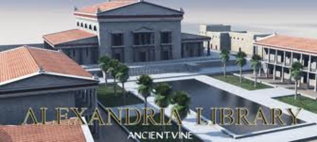 The Royal Library of Alexandria: 300BC
