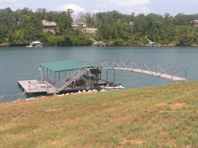 Got dock finished and completed