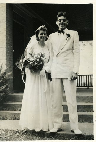 Winnie Morgan and Horace Pettee married