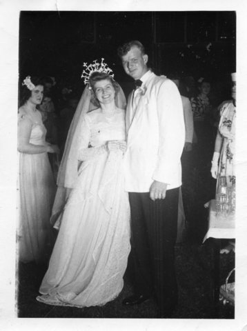 Ruth Morgan & Ernie Johnson wedding
