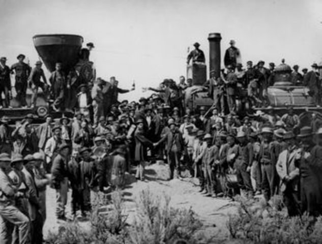 Completion of the Transcontinental Railroad (VUS.7d)